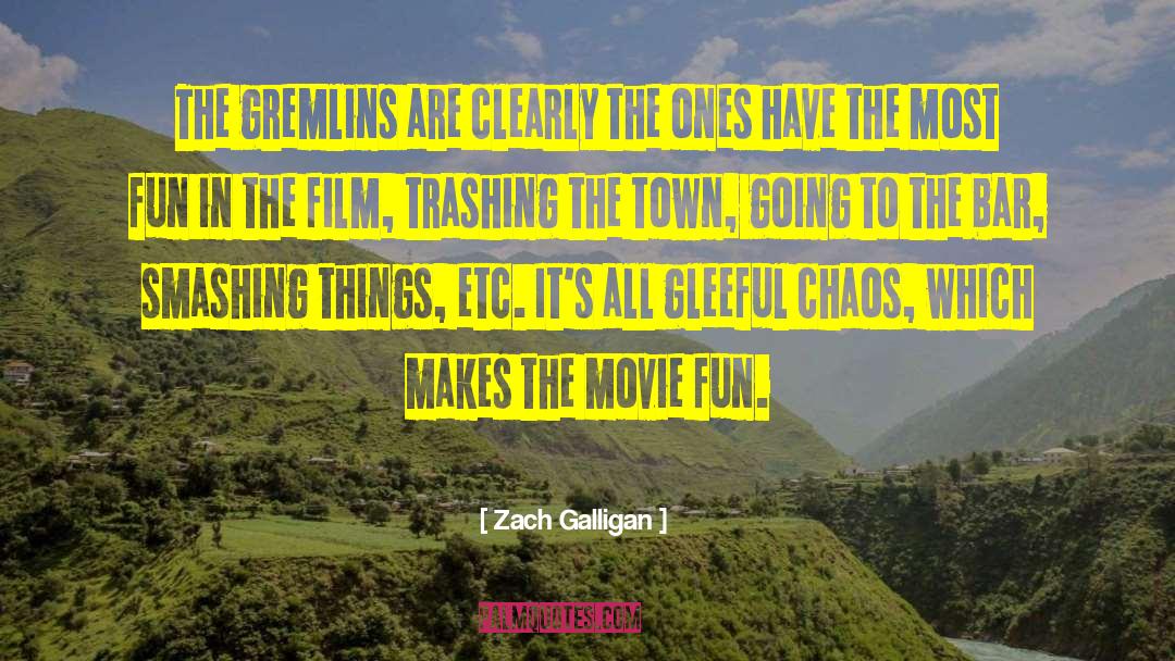 Zach Galligan Quotes: The gremlins are clearly the
