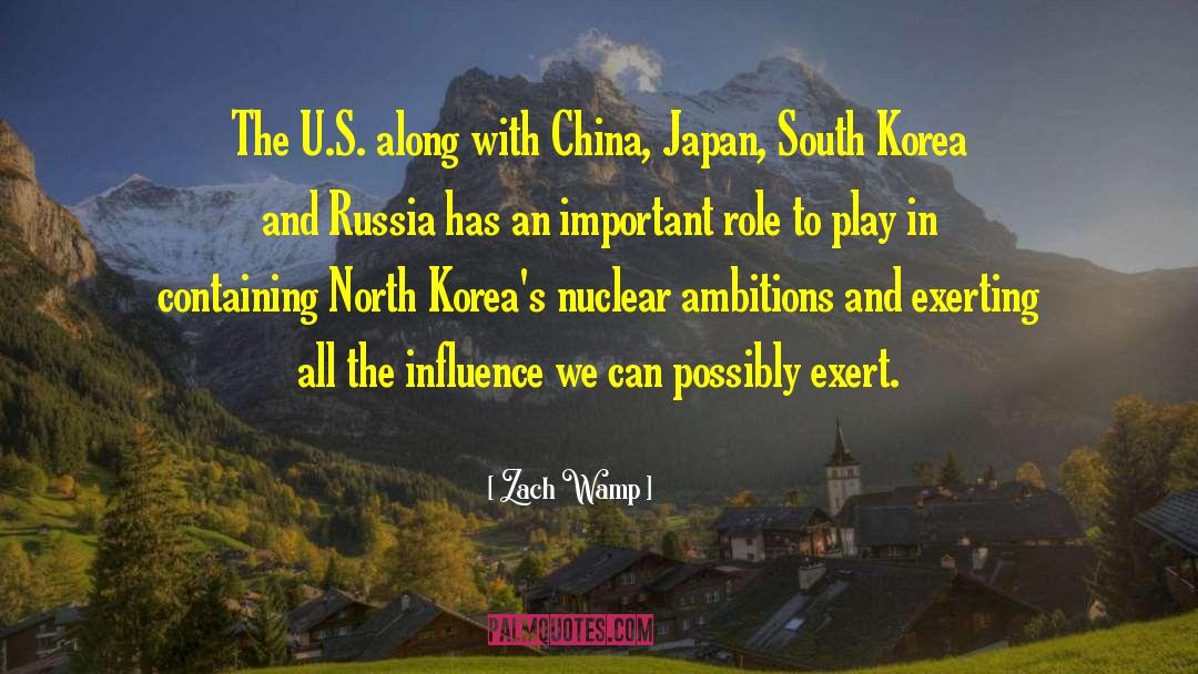 Zach Wamp Quotes: The U.S. along with China,