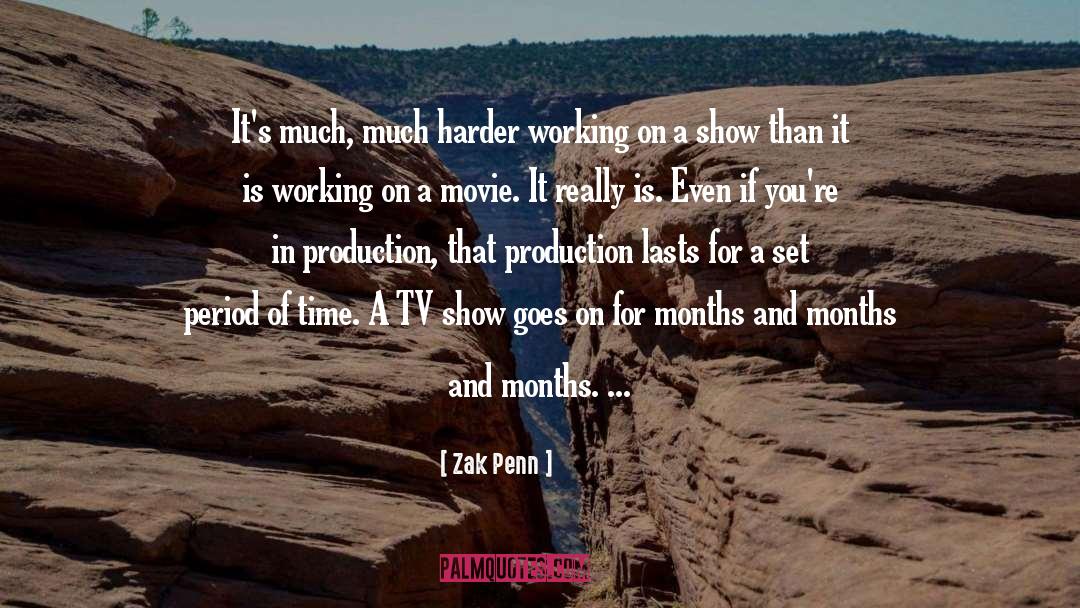 Zak Penn Quotes: It's much, much harder working