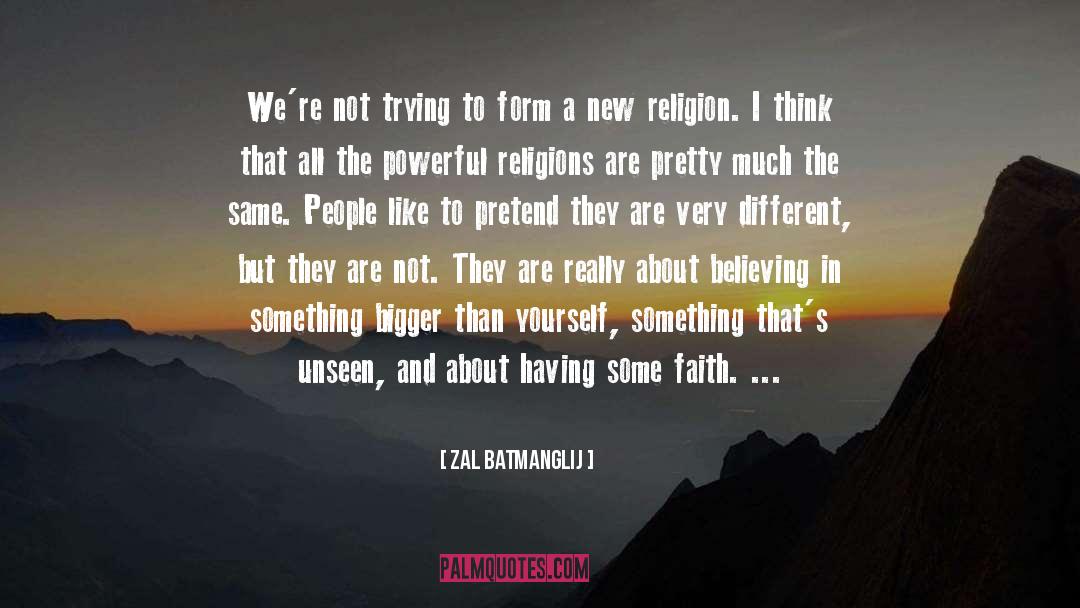 Zal Batmanglij Quotes: We're not trying to form