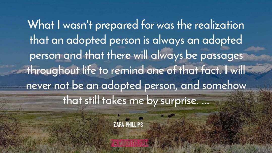 Zara Phillips Quotes: What I wasn't prepared for