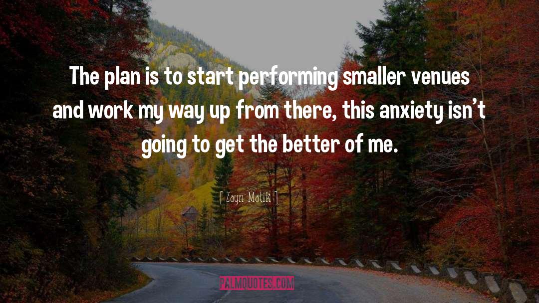 Zayn Malik Quotes: The plan is to start