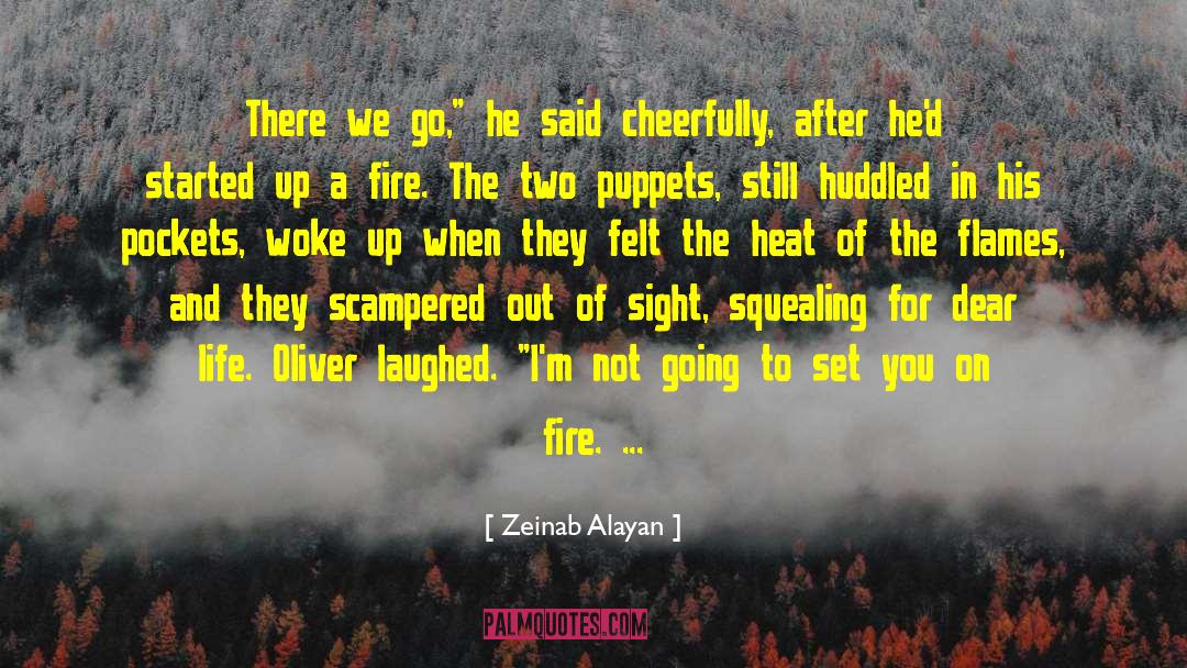 Zeinab Alayan Quotes: There we go,