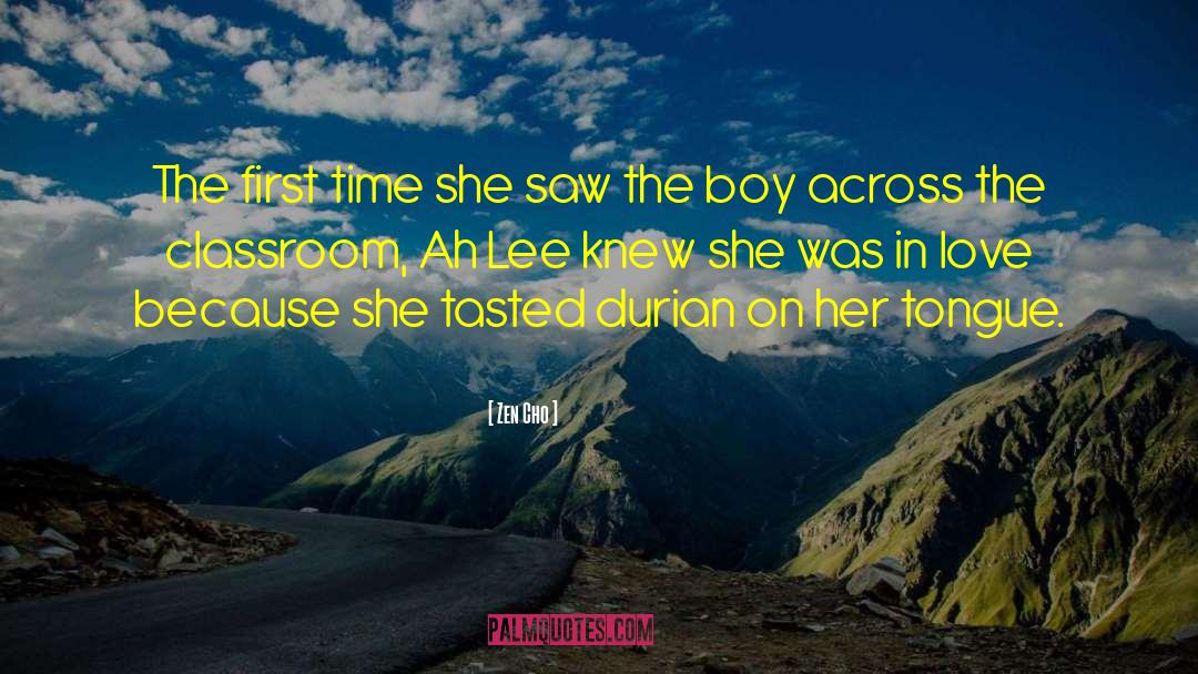 Zen Cho Quotes: The first time she saw