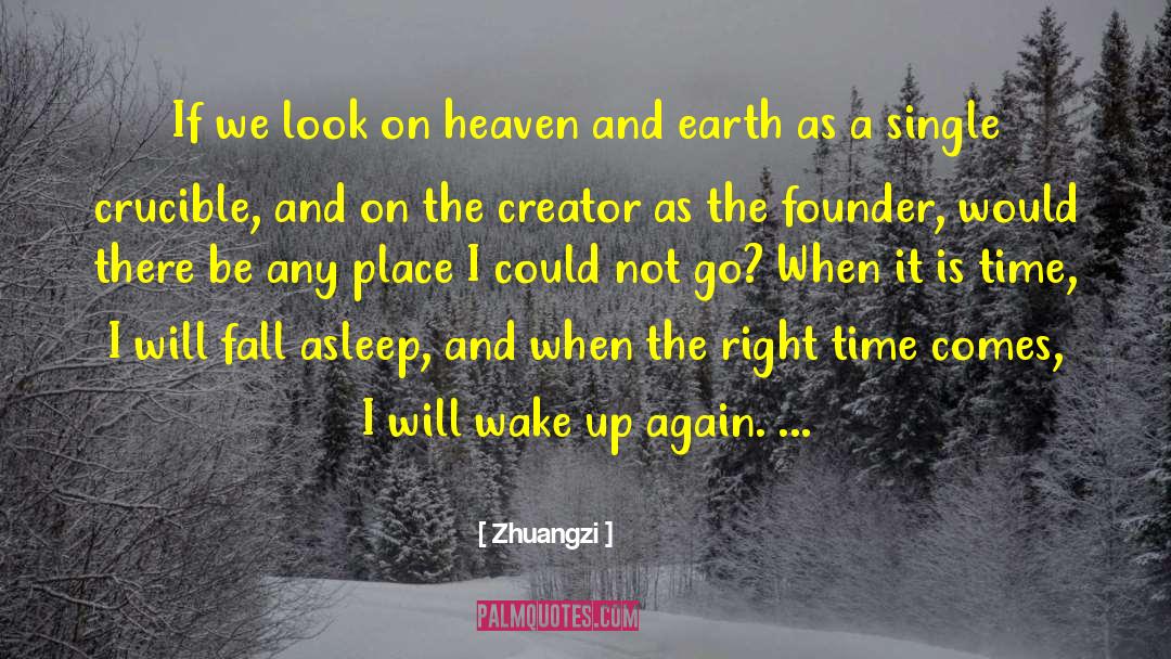 Zhuangzi Quotes: If we look on heaven