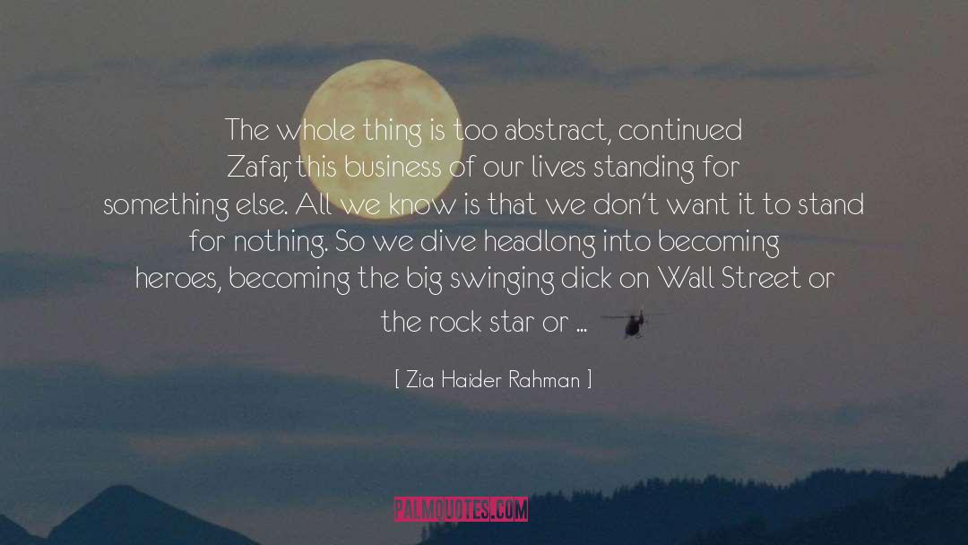 Zia Haider Rahman Quotes: The whole thing is too