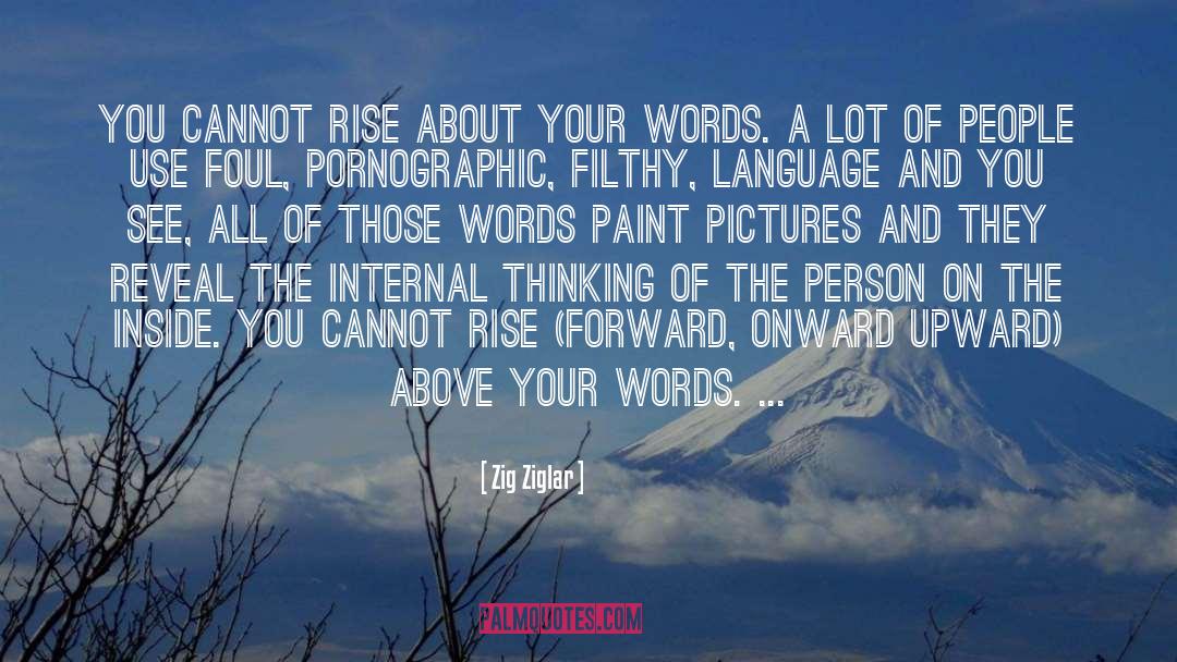 Zig Ziglar Quotes: You cannot rise about your