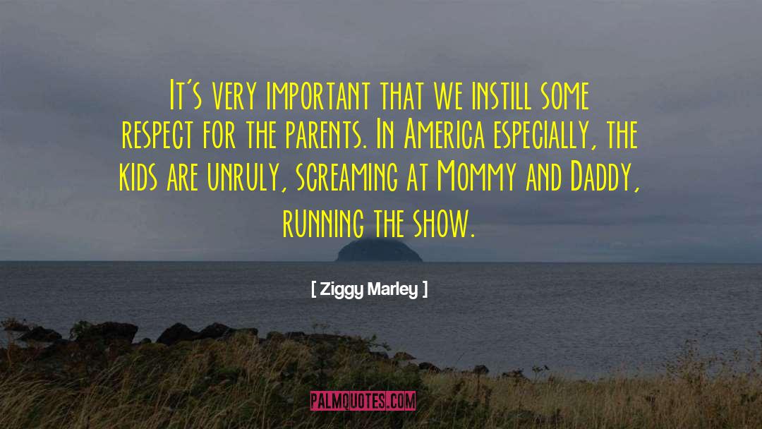 Ziggy Marley Quotes: It's very important that we