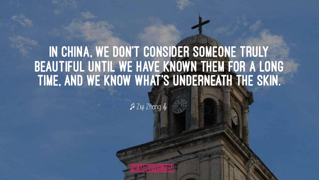 Ziyi Zhang Quotes: In China, we don't consider