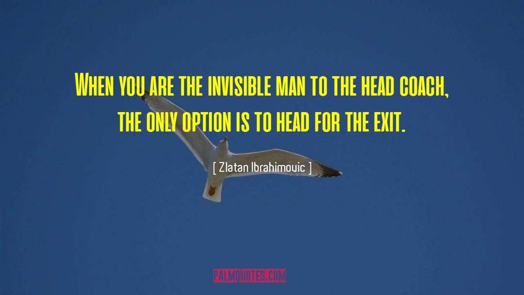 Zlatan Ibrahimovic Quotes: When you are the invisible