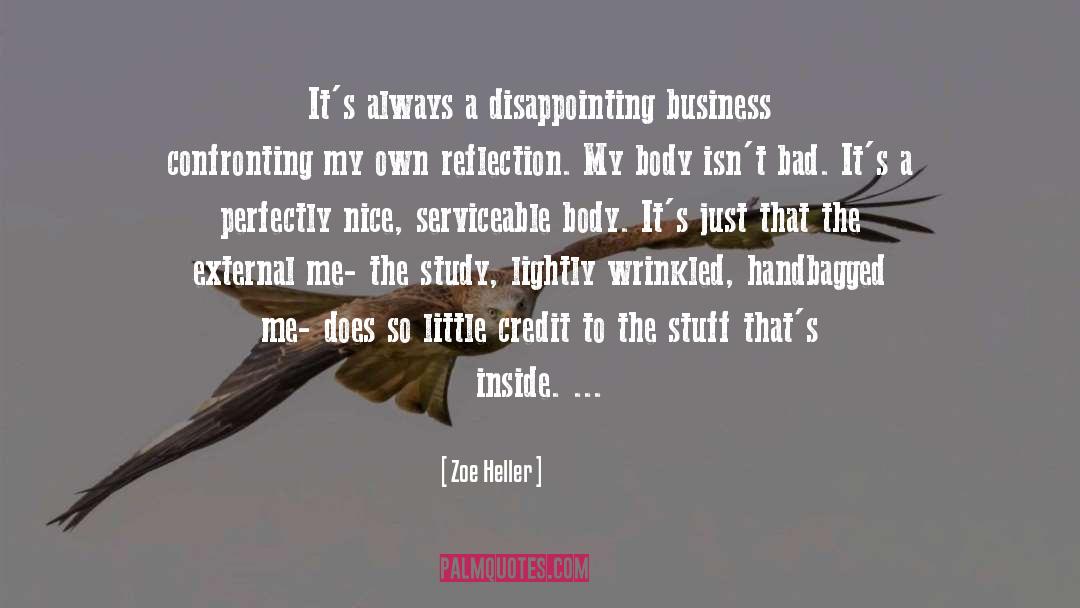 Zoe Heller Quotes: It's always a disappointing business