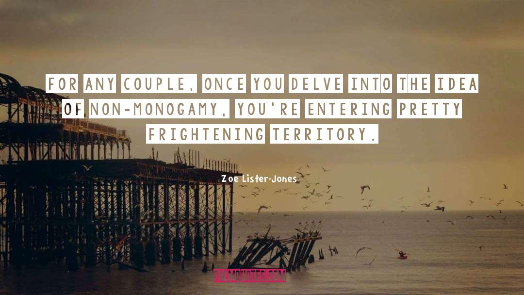 Zoe Lister-Jones Quotes: For any couple, once you