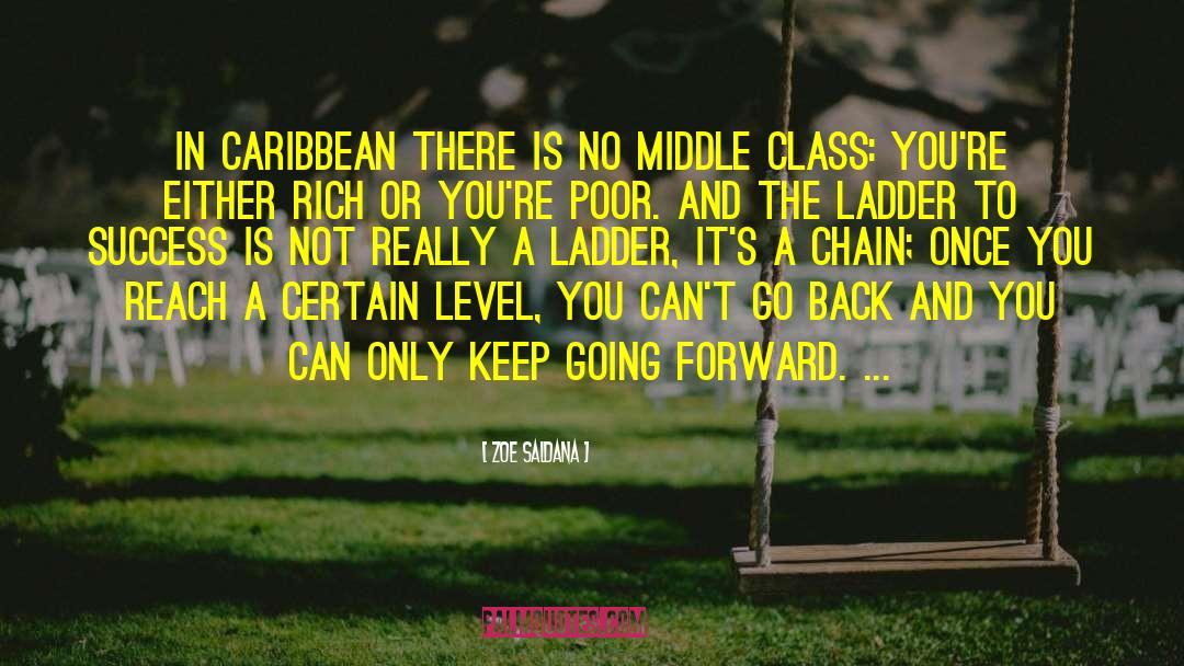 Zoe Saldana Quotes: In Caribbean there is no