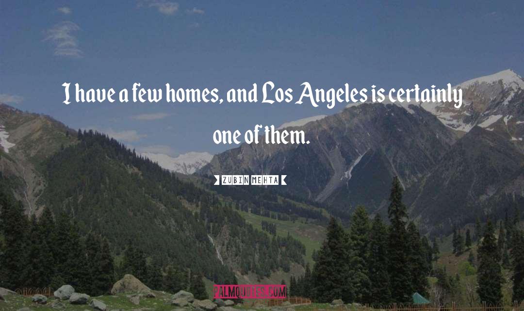 Zubin Mehta Quotes: I have a few homes,