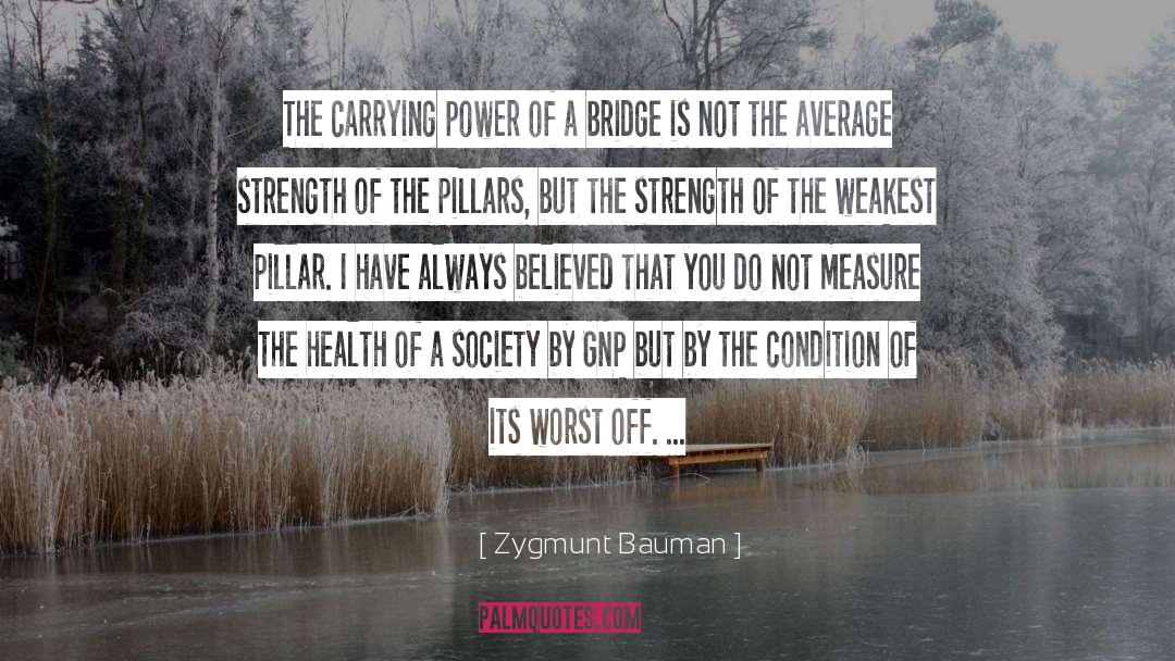 Zygmunt Bauman Quotes: The carrying power of a