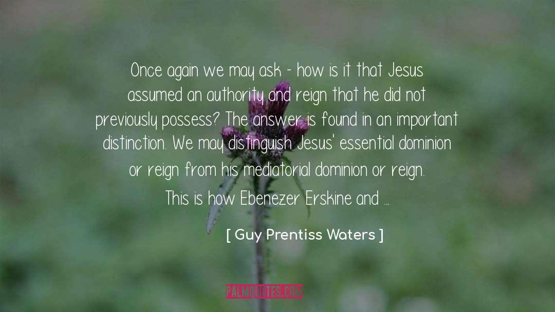 1 00e 17 Again quotes by Guy Prentiss Waters
