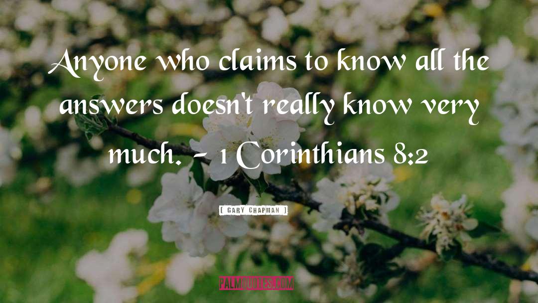 1 Corinthians 13 quotes by Gary Chapman