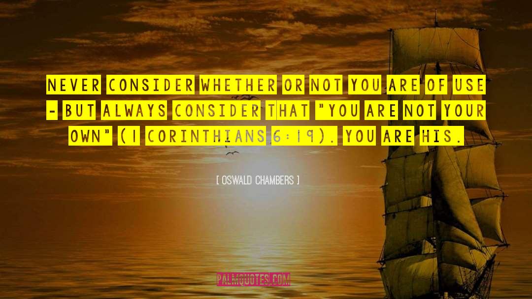 1 Corinthians 13 quotes by Oswald Chambers