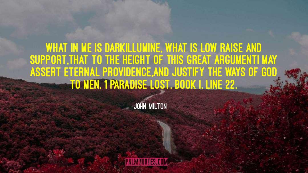 1 Line Movie quotes by John Milton