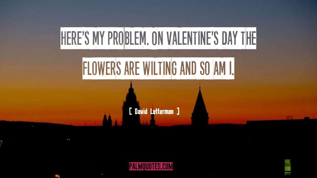 1 Line Valentine quotes by David Letterman