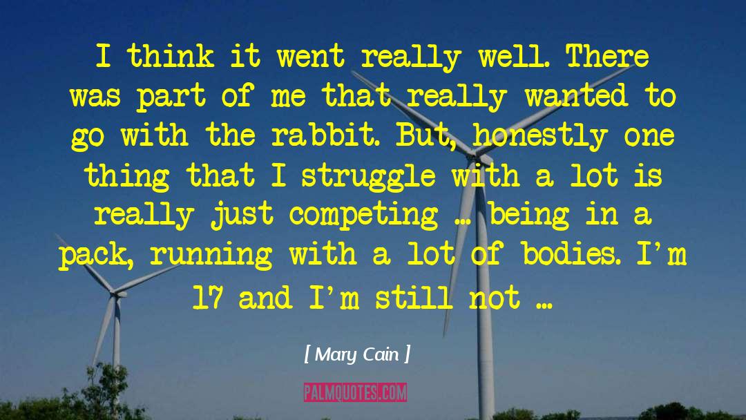 1 Part quotes by Mary Cain