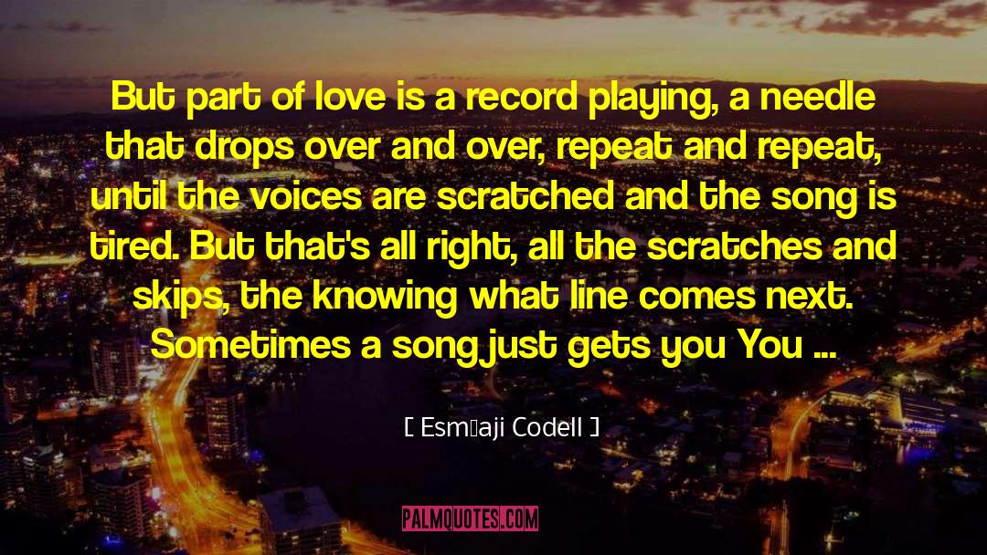 1 Part quotes by Esm�aji Codell