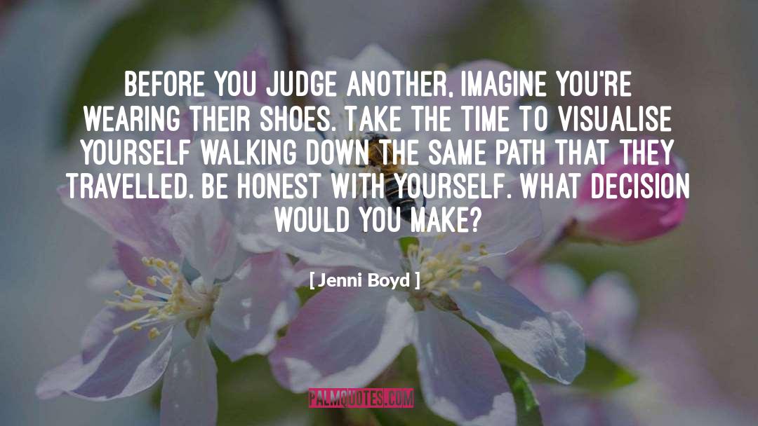 1 Shoes quotes by Jenni Boyd