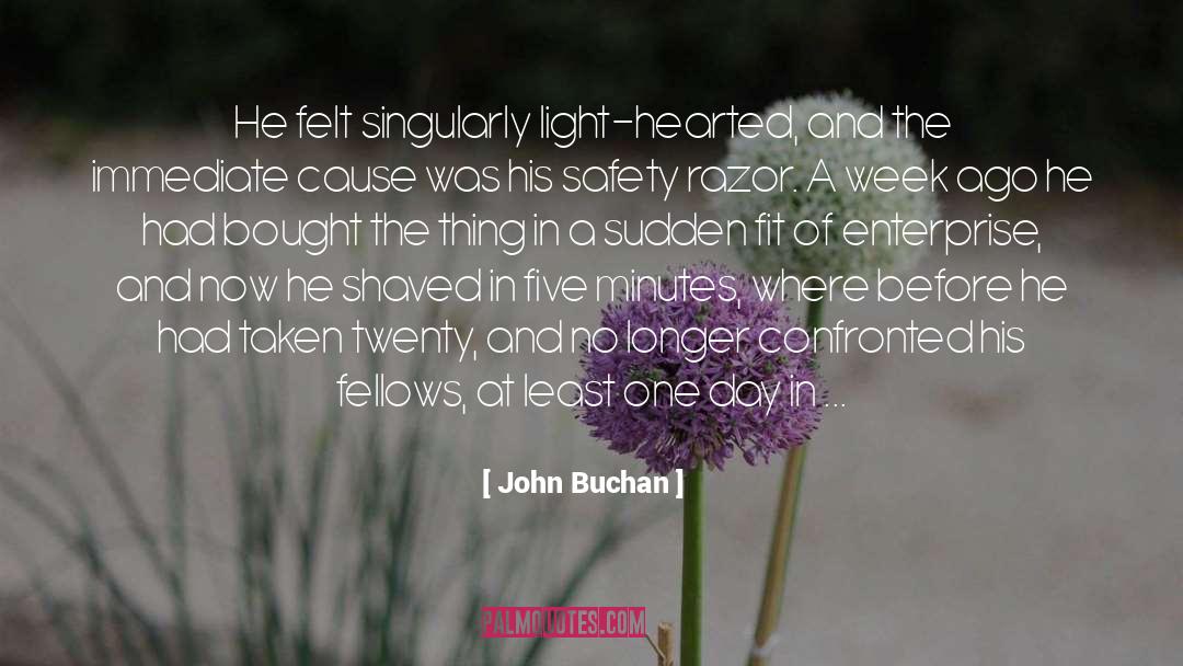 1 Sudden quotes by John Buchan