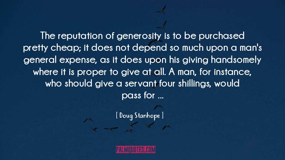 10 Nuggets Of Generosity quotes by Doug Stanhope