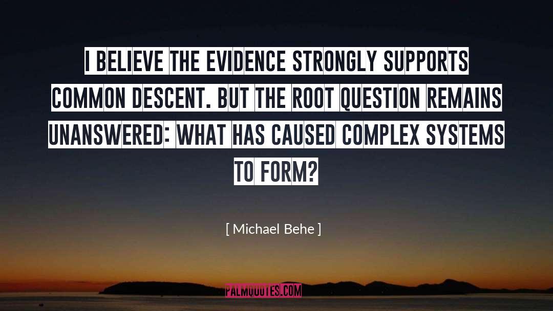 100 Common quotes by Michael Behe