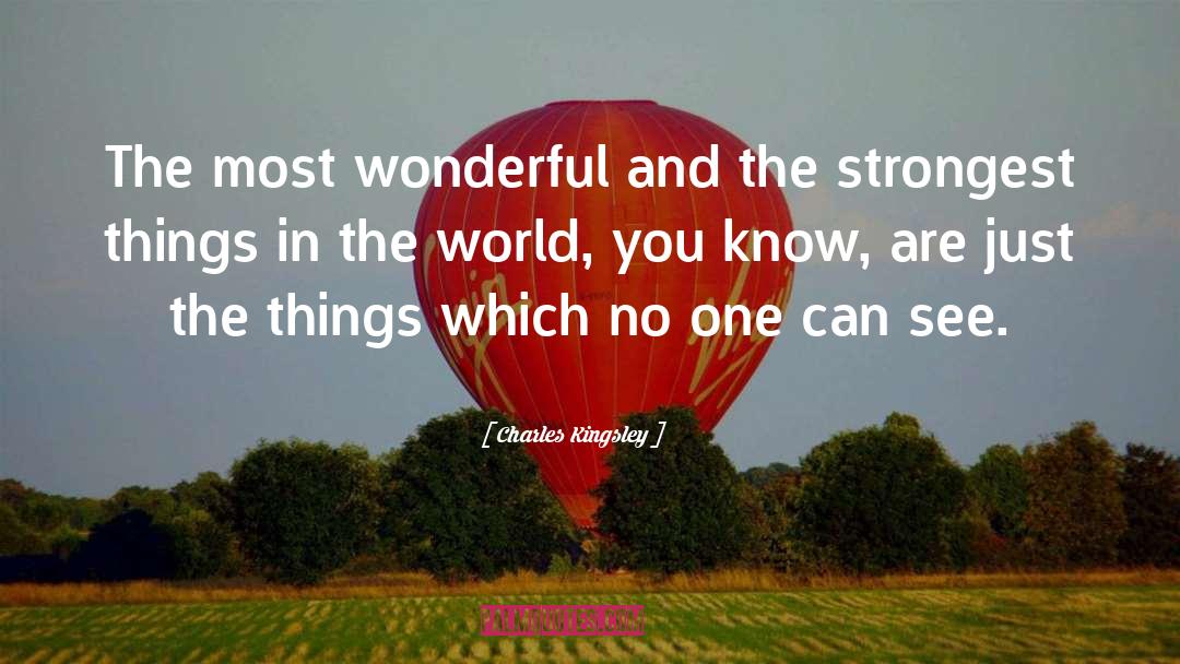 100 Inspirational quotes by Charles Kingsley