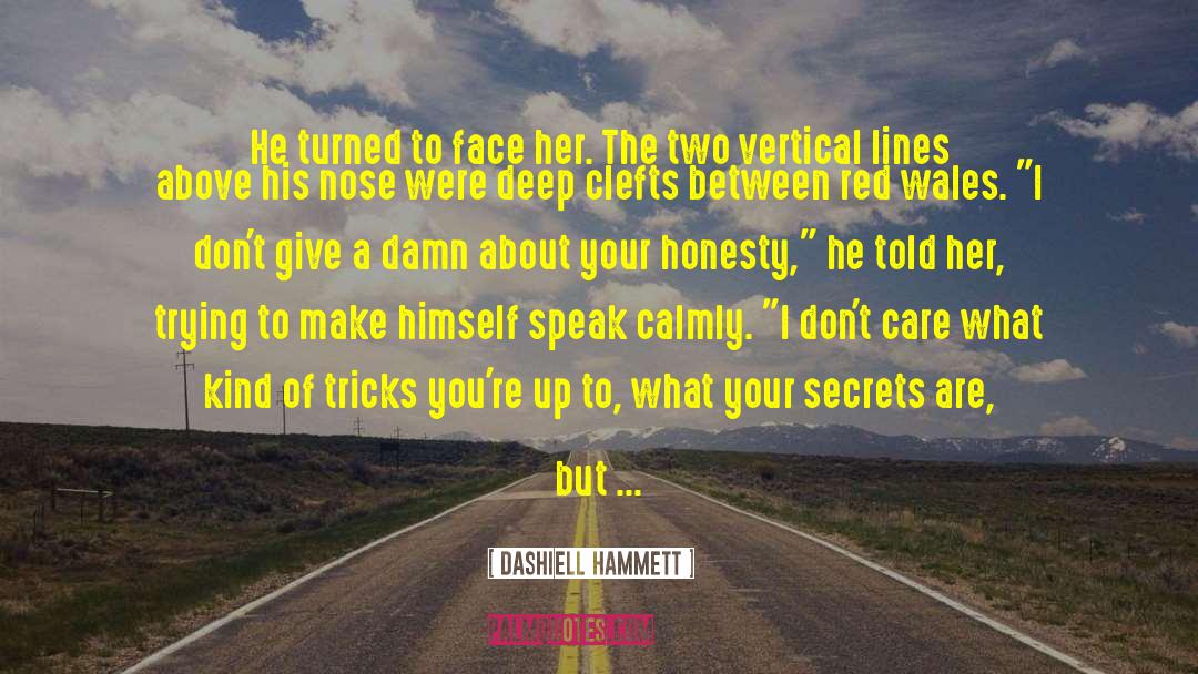 100 Marketing Trade Secrets quotes by Dashiell Hammett