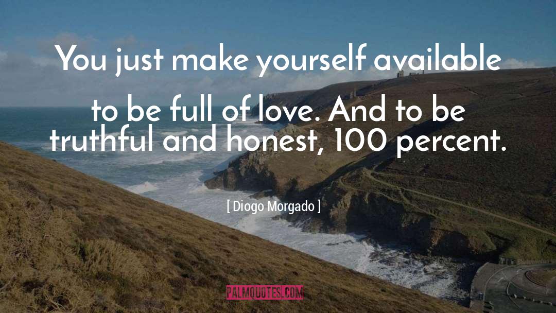 100 Percent quotes by Diogo Morgado