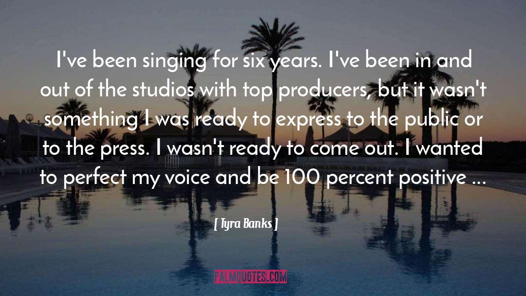 100 Percent quotes by Tyra Banks