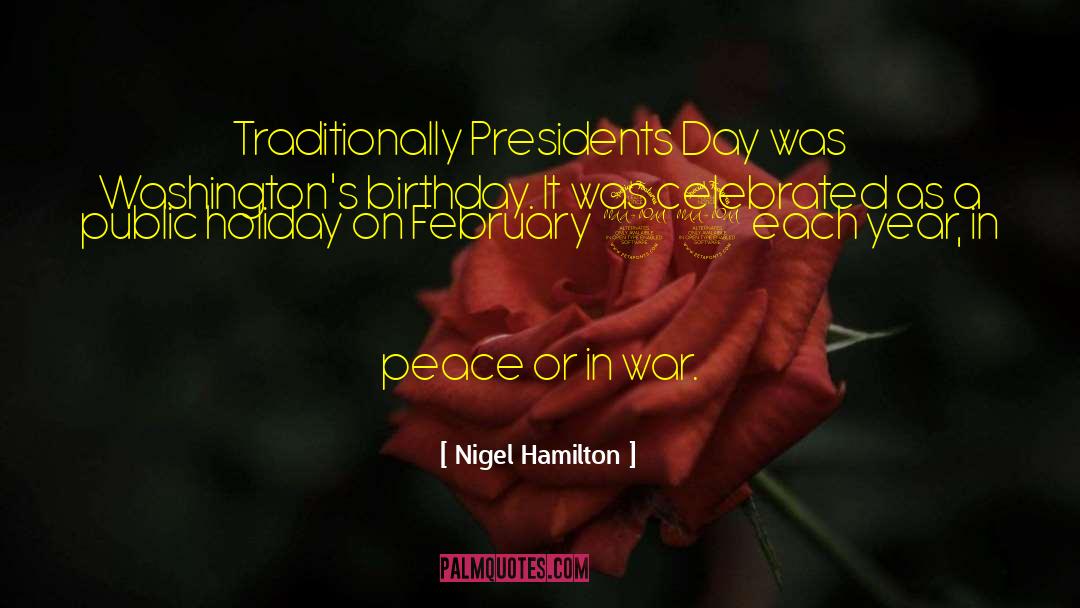 100 Year Birthday quotes by Nigel Hamilton