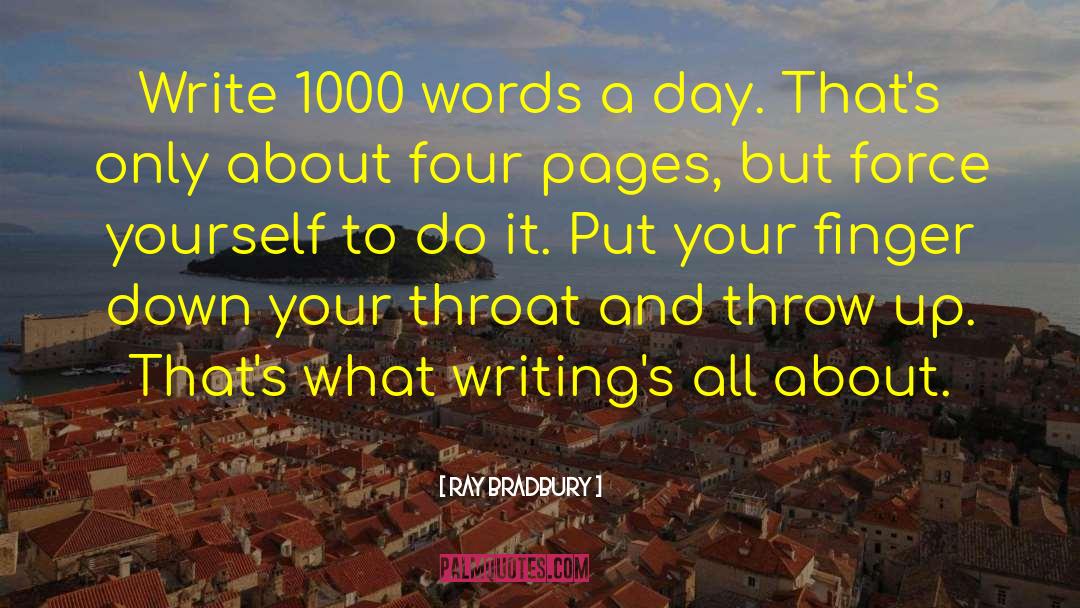 1000 quotes by Ray Bradbury