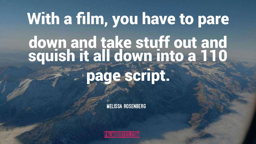 110 quotes by Melissa Rosenberg