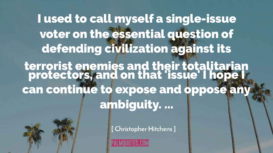 110th United quotes by Christopher Hitchens