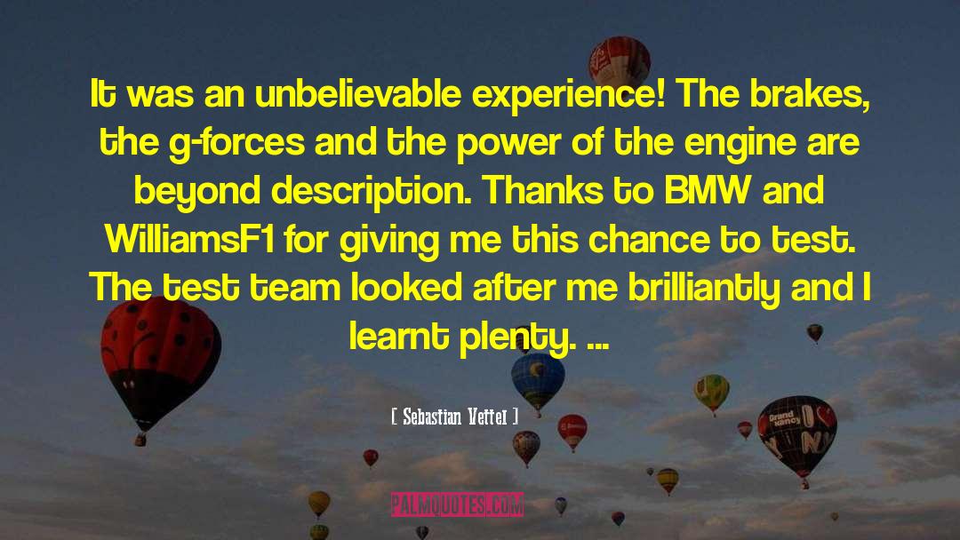 116i Bmw quotes by Sebastian Vettel