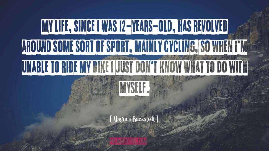 12 quotes by Magnus Backstedt