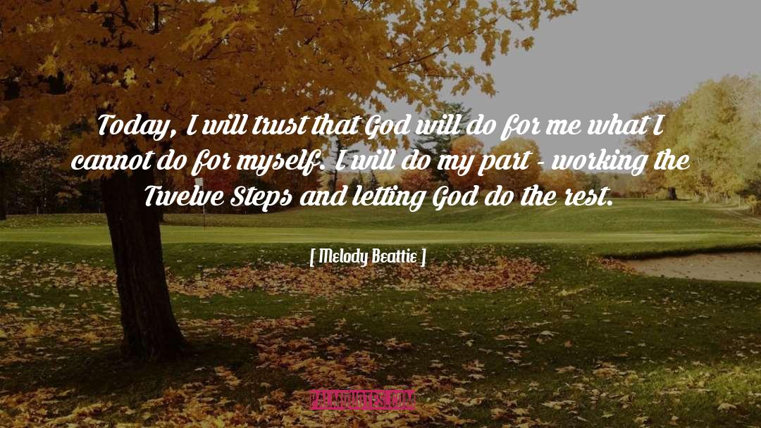 12 Steps quotes by Melody Beattie