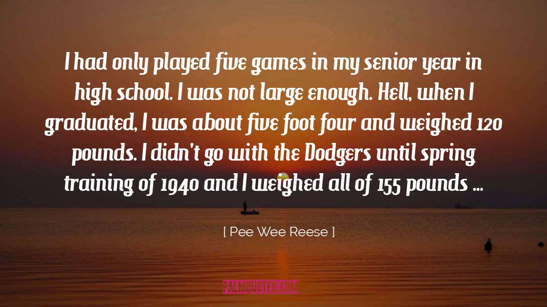 120 quotes by Pee Wee Reese