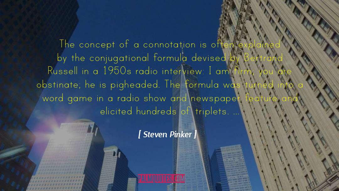 1260 Am Radio quotes by Steven Pinker