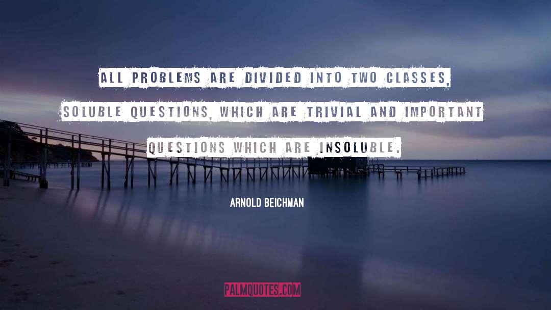 1274 Divided quotes by Arnold Beichman