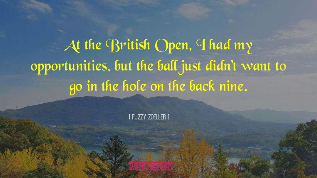 129th British Open quotes by Fuzzy Zoeller