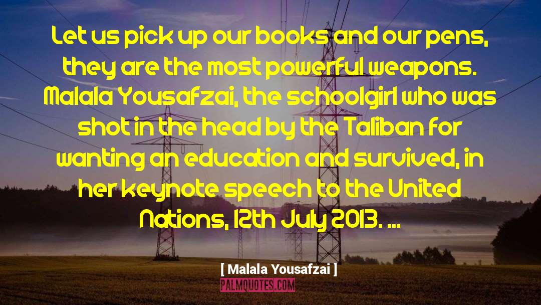 12th quotes by Malala Yousafzai