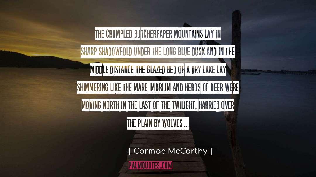 1317 Lake quotes by Cormac McCarthy