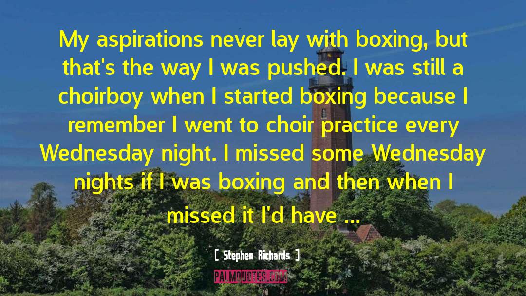 134th Fighter quotes by Stephen Richards