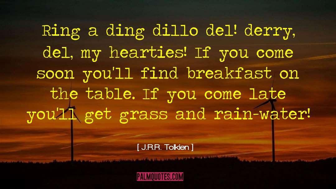 13s Table quotes by J.R.R. Tolkien