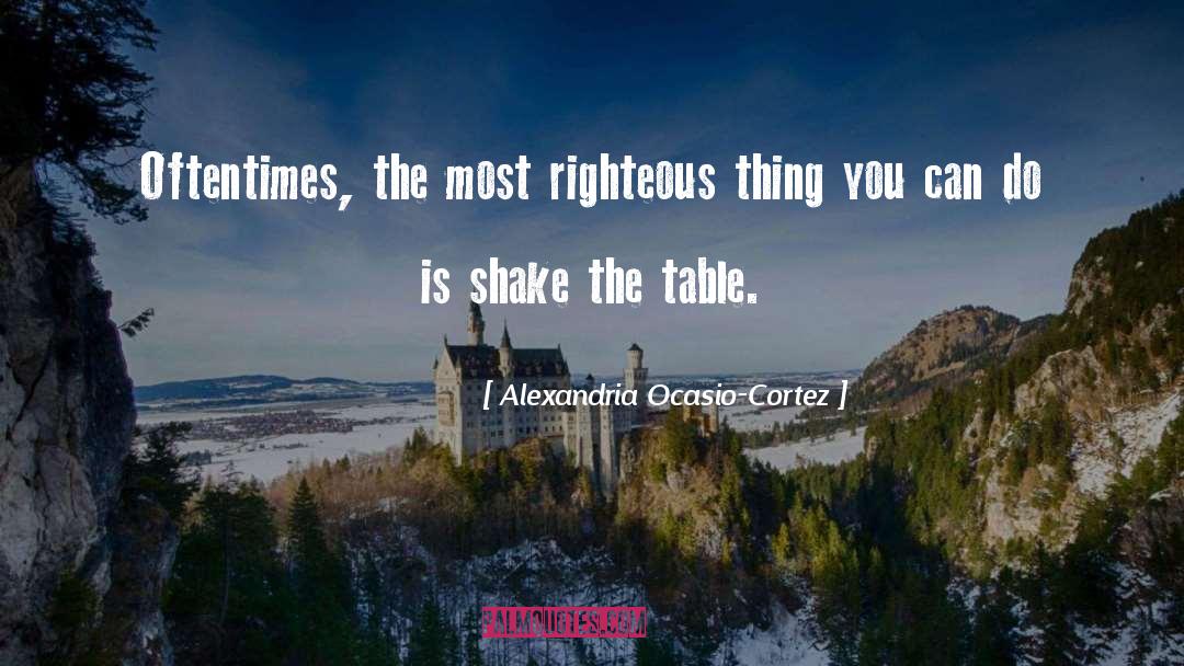 13s Table quotes by Alexandria Ocasio-Cortez